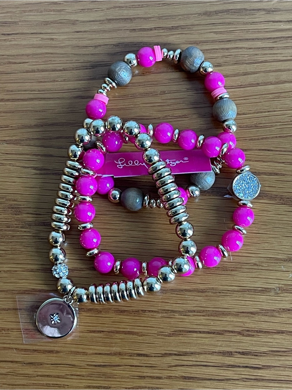 Lilly Pulitzer Party Punch Bracelet Set - Picture 3 of 5